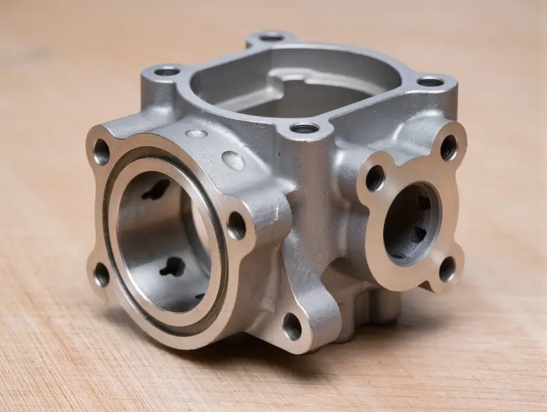 ダイカスト金属部品の表面の開いた収縮空洞