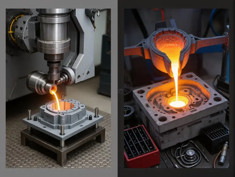 die casting vs gravity casting