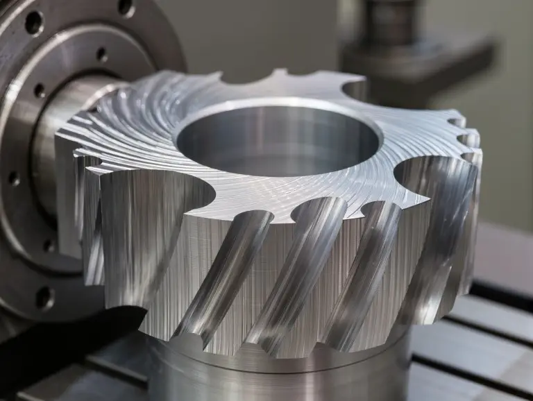 Детали из алюминиевого сплава с ЧПУ после механической обработки