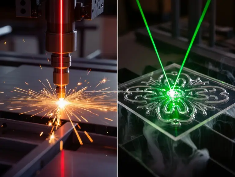 Lasersnijden versus lasergraveren