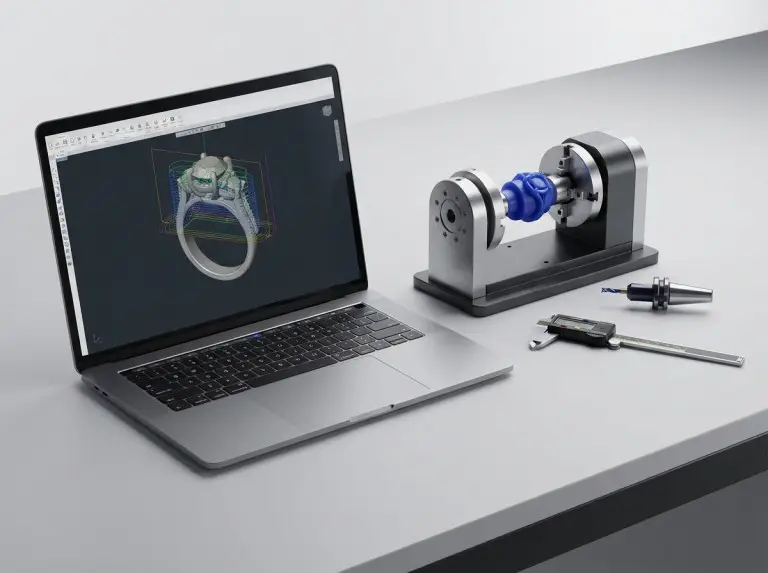CAD to CAM to First Cut for Jewelry CNC