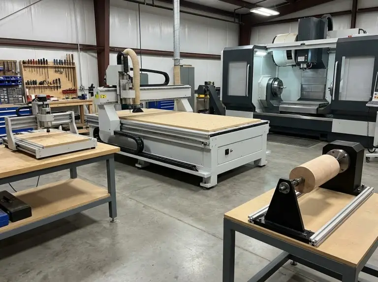 Configuraciones comunes de máquinas CNC utilizadas para fresado de madera