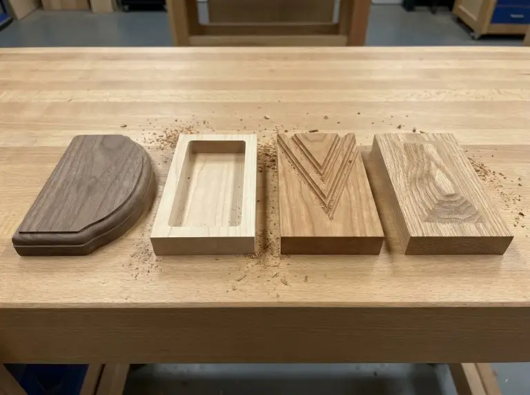Operaciones básicas de fresado CNC para piezas de madera
