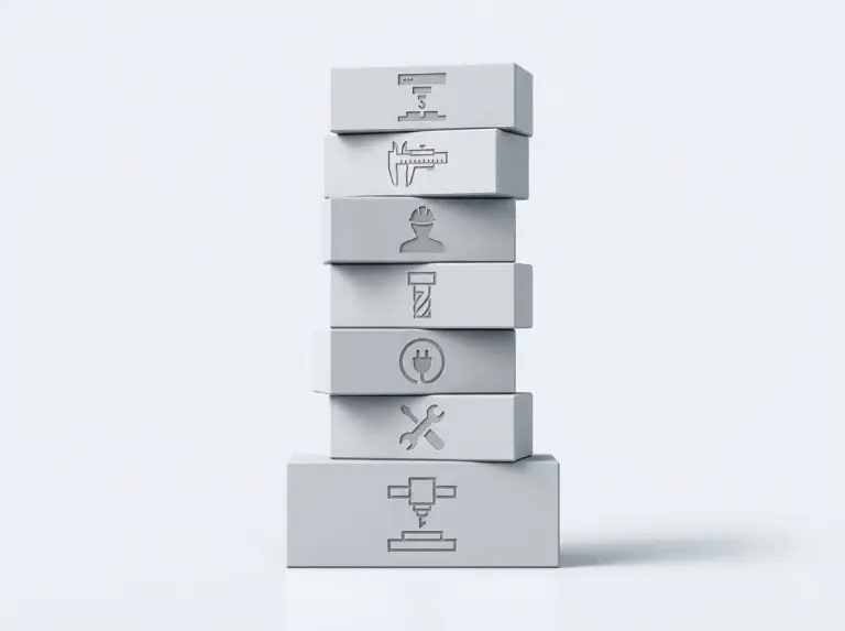 Hourly rate stack machine, labor, tooling, and overhead